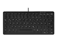 CONTOUR Mini-Tastatur – Hygienisches Design, USB-Anschluss