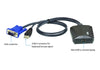 ATEN Konsolenadapter – USB- und VGA-Anschluss für Laptops