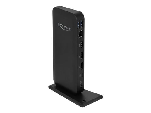 DELOCK USB-C Dockingstation – 4K Video, schnelles LAN