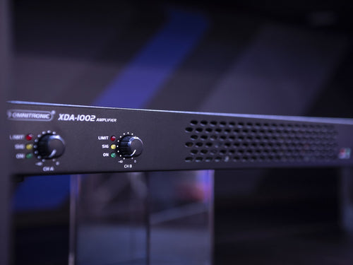 OMNITRONIC PA-Verstärker – 510 W Leistung pro Kanal