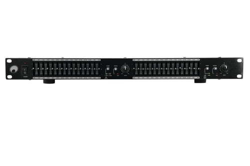 Omnitronic 2-Kanal Equalizer – 15 Bänder, für klaren Sound