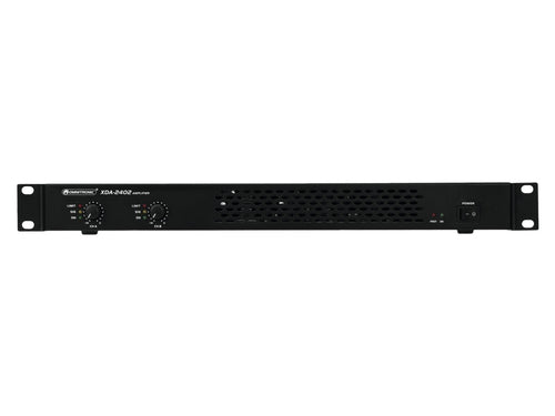 Omnitronic PA-Verstärker – 1200 W pro Kanal, Klasse D
