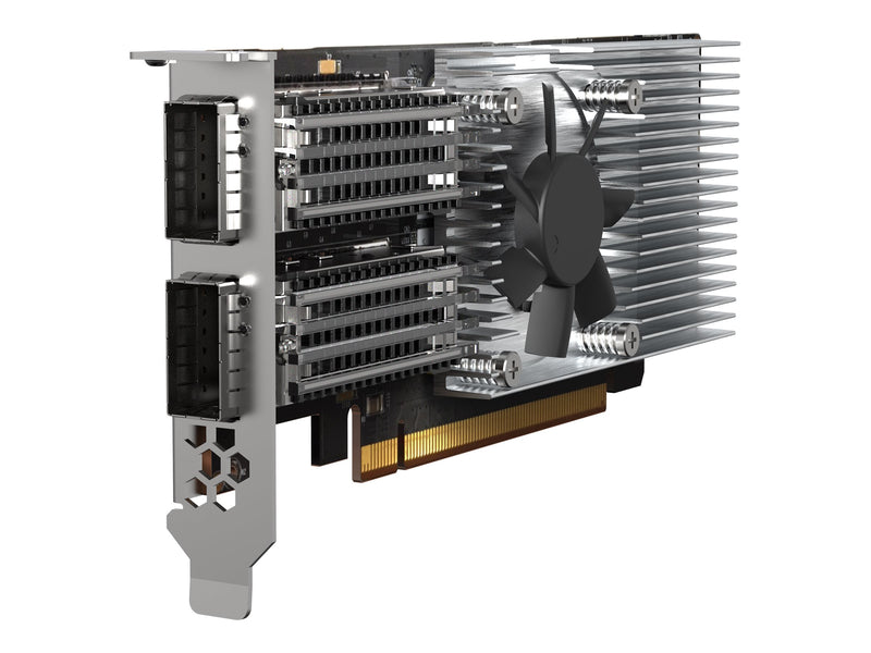 QNAP Netzwerkadapter – 100 Gigabit, PCIe 4.0, Dual-Port