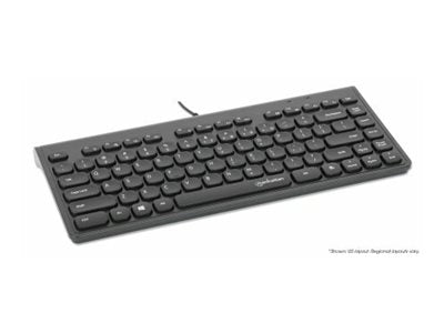 MANHATTAN Slim USB Mini-Tastatur – Kompakt & Praktisch