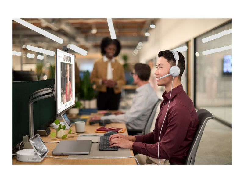 Logitech USB-Headset – Rauschunterdrückung, Teams-kompatibel