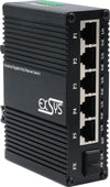 Exsys 5-Port Gigabit Switch – PoE+ für einfache Netzwerkverwaltung