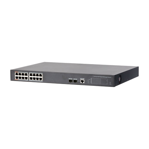 Dahua 16-Port Gigabit Switch – PoE+ für Netzwerkgeräte