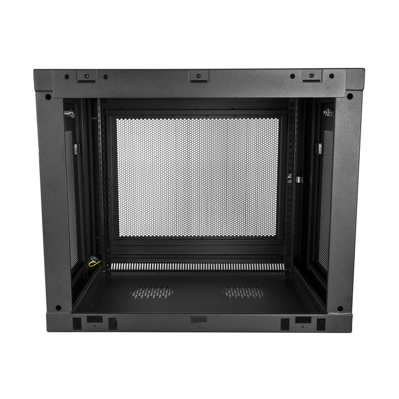 StarTech.com 9HE Wand-Server-Rack – abschließbar, belüftet