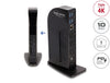 DELOCK Dockingstation – 3 Bildschirme, 4K-Auflösung