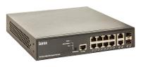 Barox Netzwerk-Switch – 19"- und Tischmontage, 130W Management