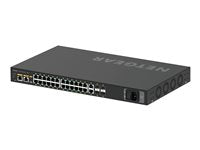 Netgear 26-Port Switch – PoE+ Unterstützung, Gigabit Ethernet