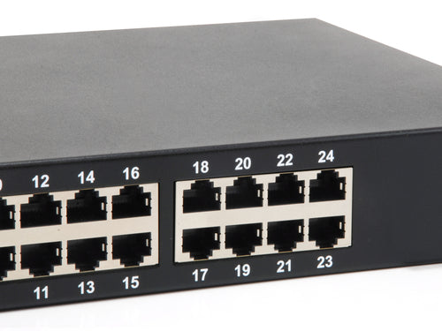 LevelOne Netzwerk-Switch – 24 Anschlüsse, PoE+ Unterstützung