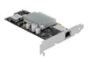 Delock PCI Express Netzwerkkarte – 10 Gbps, PoE+ Unterstützung