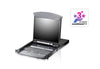 Aten KVM Switch – 16 Ports, integrierter 19" LCD-Bildschirm