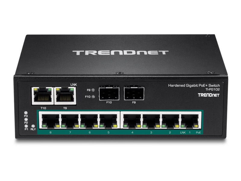 TRENDnet 10-Port Switch – PoE+ für robuste Netzwerke