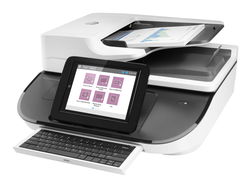 HP Dokumentenscanner – Schnelles Scannen, Netzwerkfähig