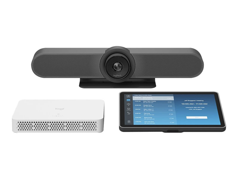 Logitech Videokonferenz-Set – einfache Einrichtung, Zoom-kompatibel
