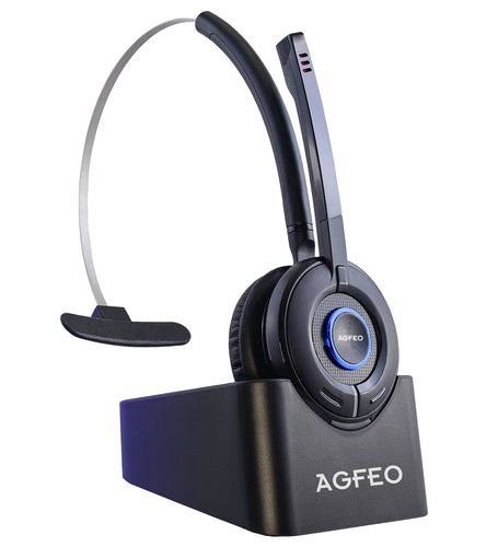 Agfeo DECT Headset IP – Kabellos, mit Geräuschunterdrückung