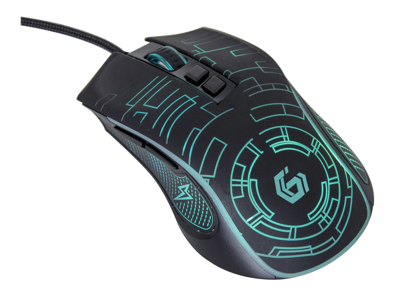 GEMBIRD USB-Gaming-Maus – Ergonomisch, 7 Tasten