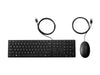 HP Tastatur-Maus-Set – Vollgröße, USB-Anschluss