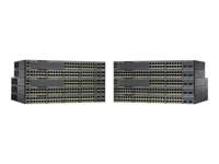 Cisco Switch – 24 Anschlüsse, stapelbar, für Unternehmensnetzwerke