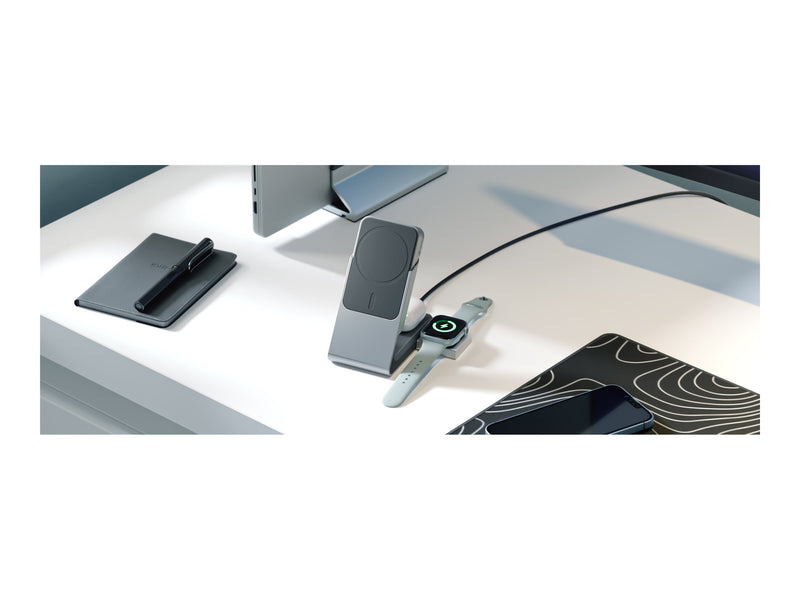 ALOGIC 3-in-1 Ladestation – Kabellos, mit Powerbank