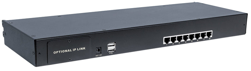 Intellinet 8-Port KVM-Switch – Modular, Rackmontage-fähig
