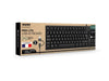 PORT Office Tastatur – USB, AZERTY Layout, Plug and Play
