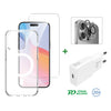 4SMARTS 3in1 Starter Set – Schutz für iPhone 16 Pro