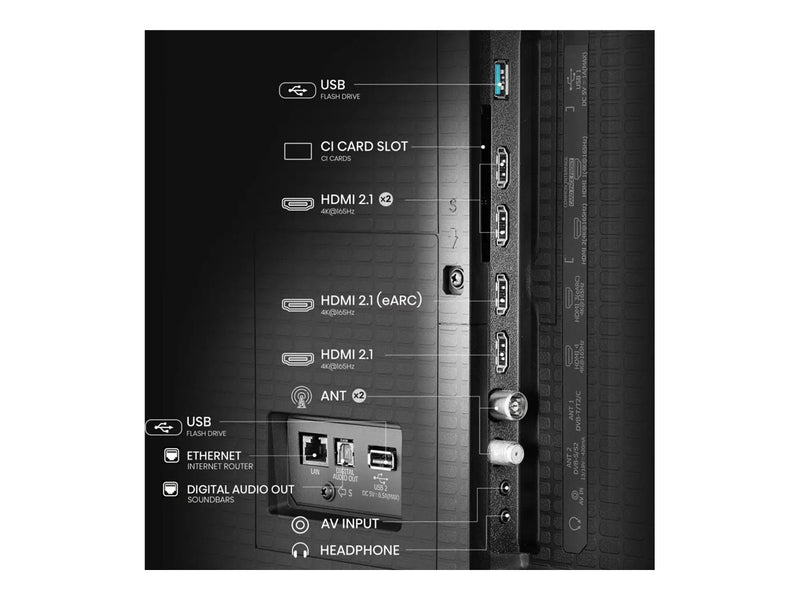 Hisense 100" Smart-TV – 4K UHD, lebendige Farben