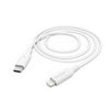 HAMA USB-Ladekabel – Lightning zu USB-C, 1 m, Weiß