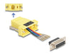 DELOCK Serieller Adapter – D-Sub 15 Pin zu RJ-12, Gelb