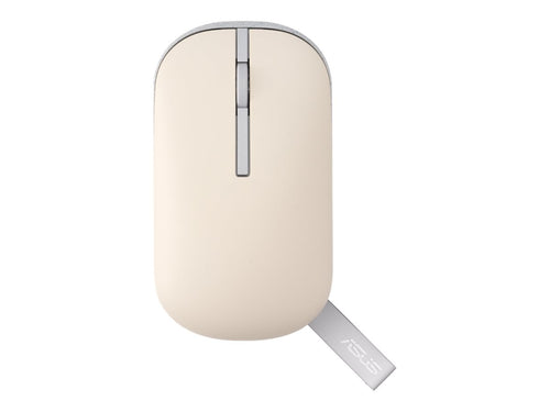 ASUS Marshmallow MD100 Maus – Kabellos, 5 Tasten