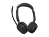 Jabra Evolve3 65 Stereo Headset – Bluetooth, Geräuschunterdrückung