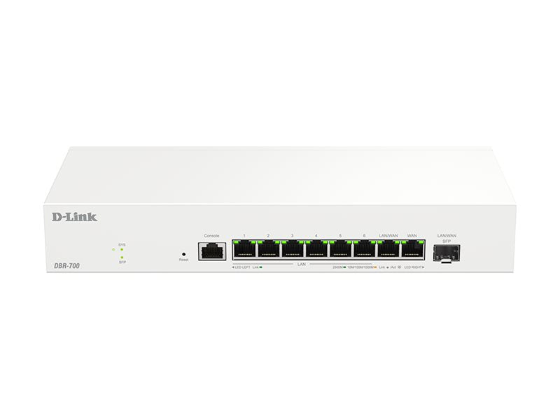 D-Link Business-Router – 7 Ports, unterstützt 15 Access Points