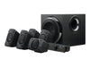 Logitech 5.1 Surround-Lautsprecher – Kinoqualität, THX-zertifiziert
