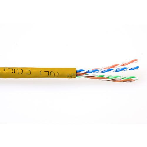 ACT Netzwerkkabel 305 m – CAT6, gelb, flexibel