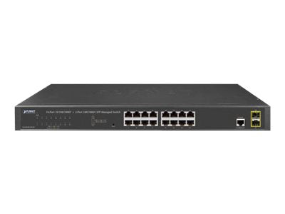 PLANET 16-Port Gigabit Switch – für schnelles Netzwerkmanagement