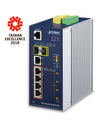 Planet Technology Netzwerk-Switch – 4 PoE-Ports, robustes Gehäuse