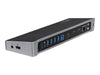 Startech Dockingstation – 3 Monitore, kompatibel mit Windows/macOS
