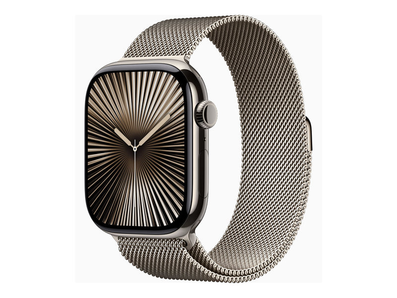 Apple Watch Series 10 – GPS, Mobilfunk, stilvolles Titan