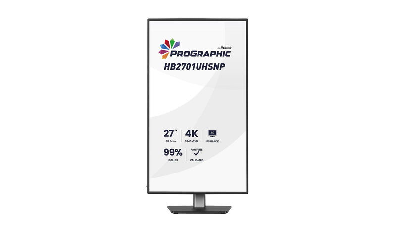 Iiyama 27" LED-Monitor – 4K-Auflösung, USB-C-Anschluss