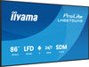 Iiyama 86" 4K Display – Integrierter Mediaplayer, Android OS