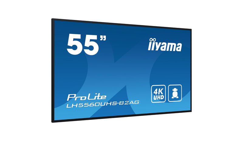 Iiyama 55" Display – 4K UHD, integrierter Mediaplayer