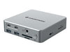 Conceptronic USB-C Dock – 2x HDMI, 4K, LAN-Anschluss