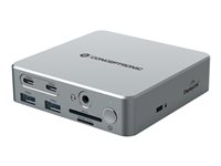 Conceptronic USB-C Dock – 2x HDMI, 4K, LAN-Anschluss