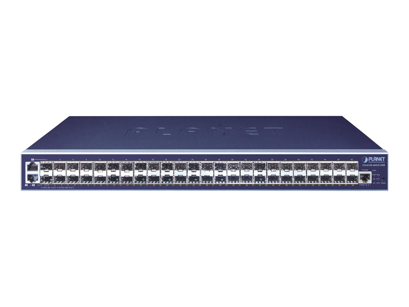 Planet Technology Netzwerk-Switch – 46 Ports, Rack-montierbar