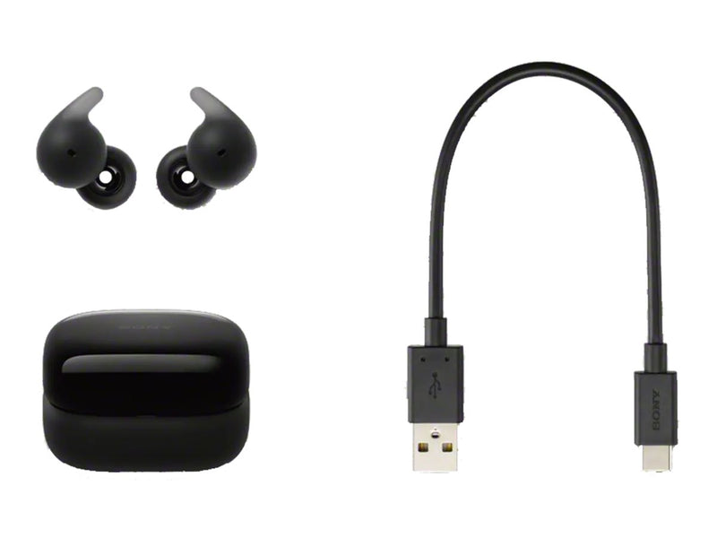 Sony LinkBuds Open Black – Kabellose Ohrhörer mit klarem Sound
