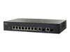 Cisco 8-Port Managed Switch – PoE+ für kleine Unternehmen
