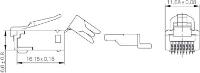 Weidmüller Netzwerkkabel – Robuste RJ45-Verbindung für Büros